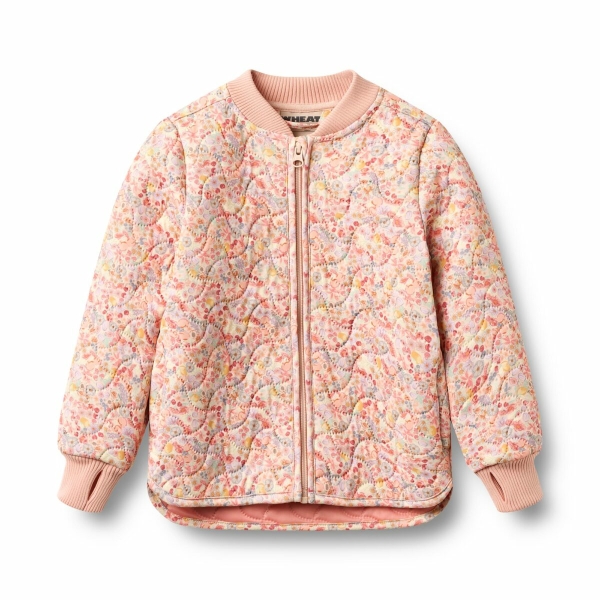 Wheat termojakke frugt og blomster