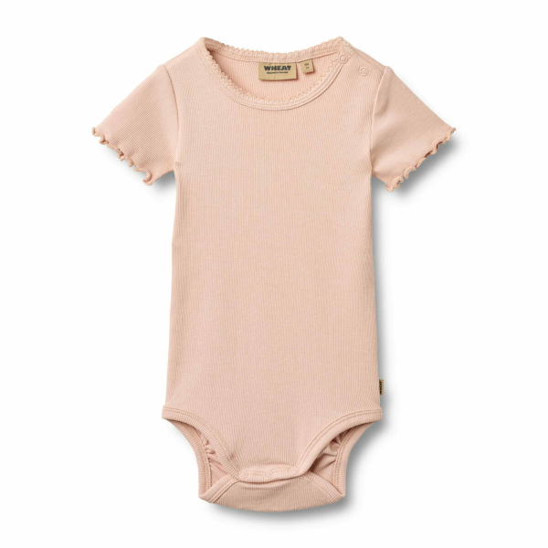 Ensfarvet rib body fra Wheat