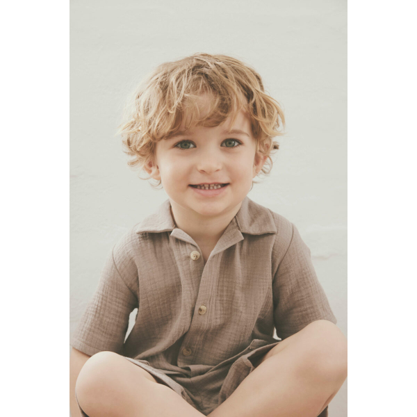 Huttelihut Muslin skjorte