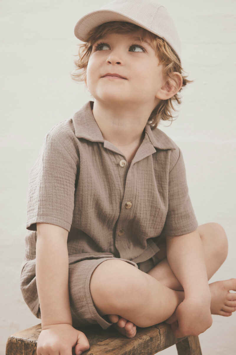 Huttelihut - Shorts - Muslin - Moon Rock - Billede 2