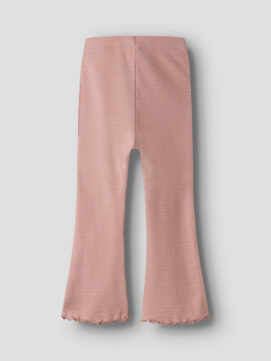 Lil' Atelier - Bootcut leggings - Dimia - Misty Rose - Billede 3