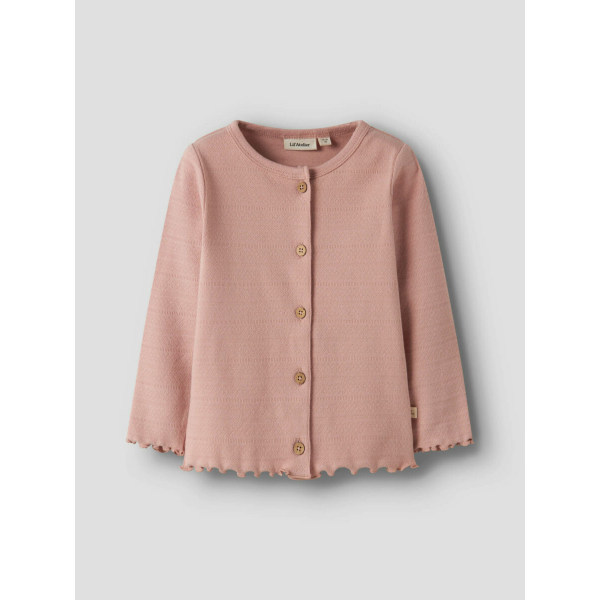 Lyserød Lil Atelier cardigan