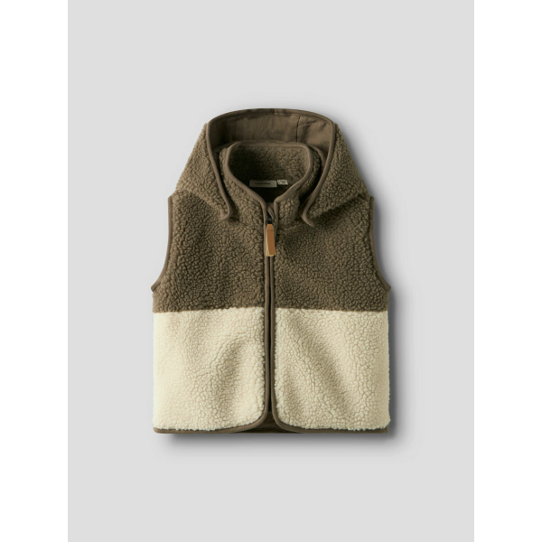 Lil Atelier teddy vest