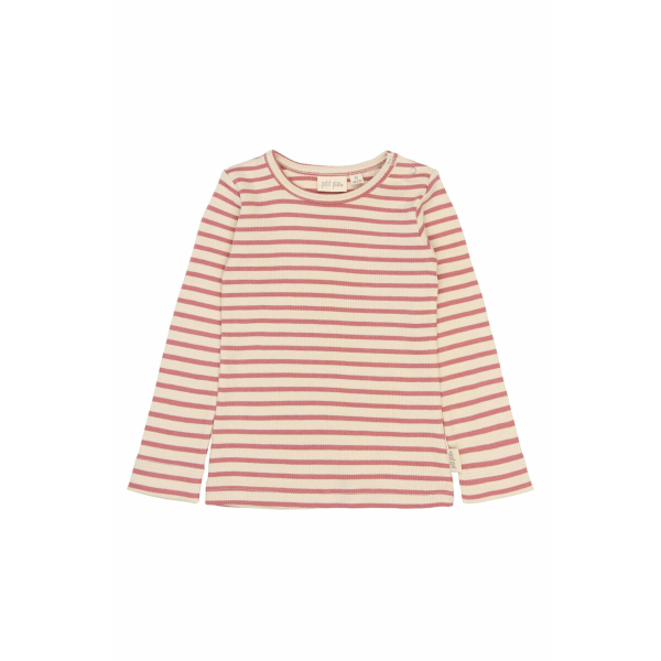 Petit Piao rosa stribet bluse