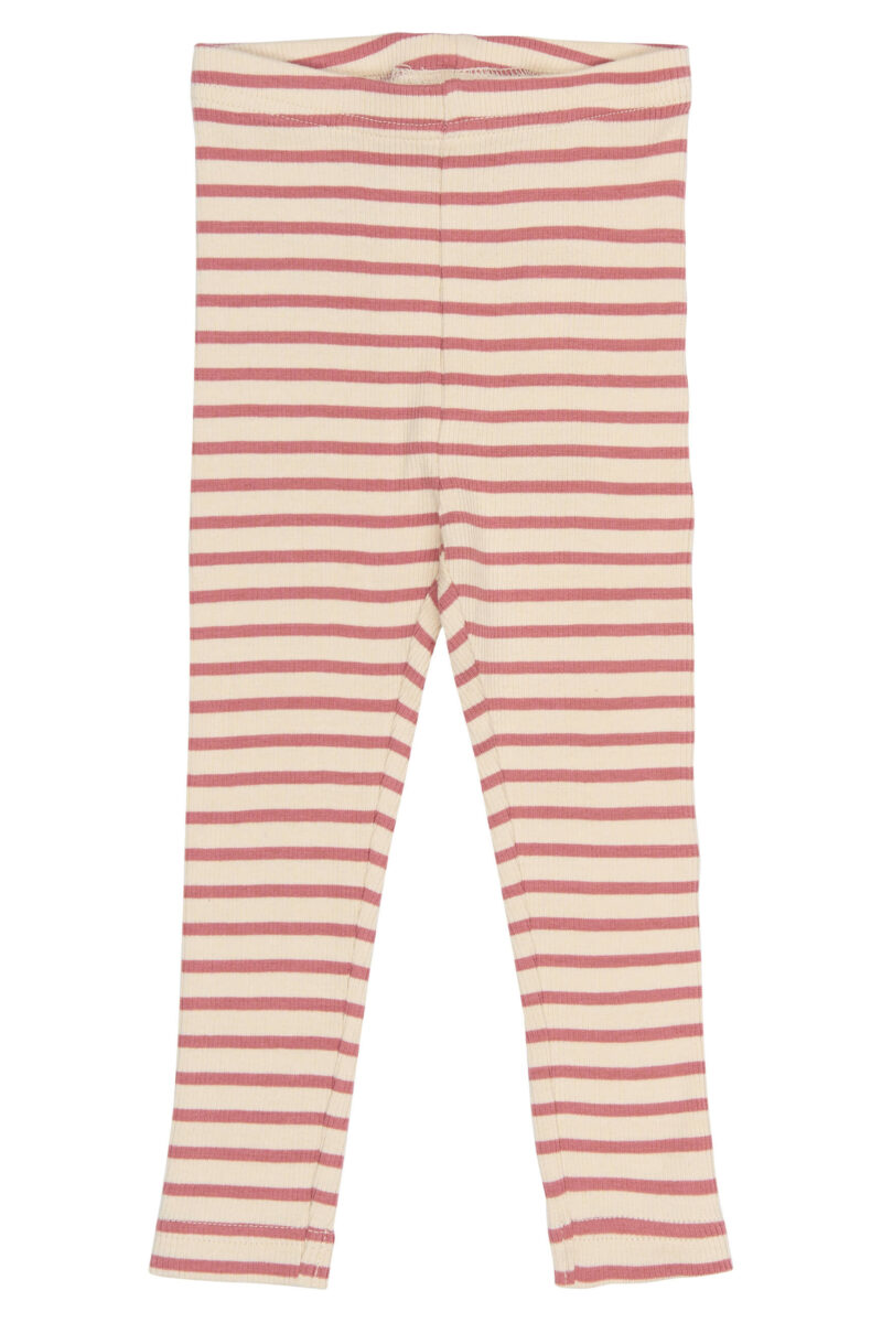 Petit Piao rosa stribet leggings