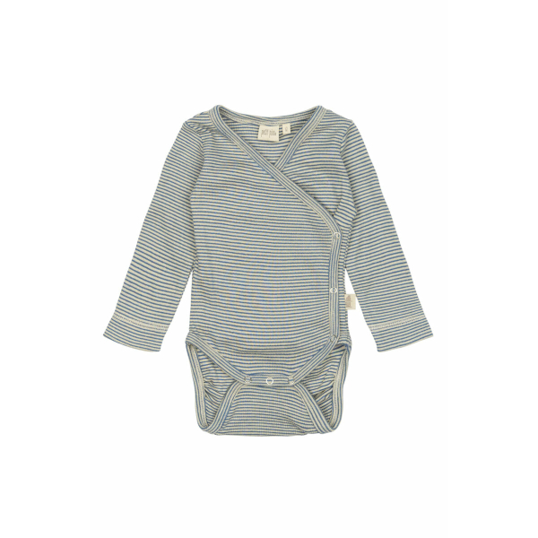 Petit Piao stribet baby body