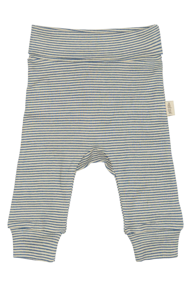 Petit Piao stribede baby leggings