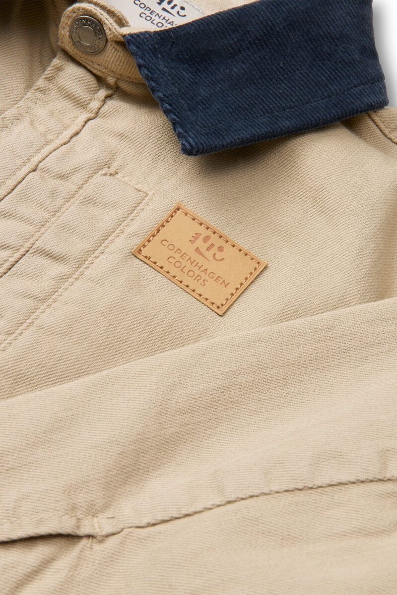 Copenhagen Colors - Jakke - Twill - Beige Combi - Billede 6