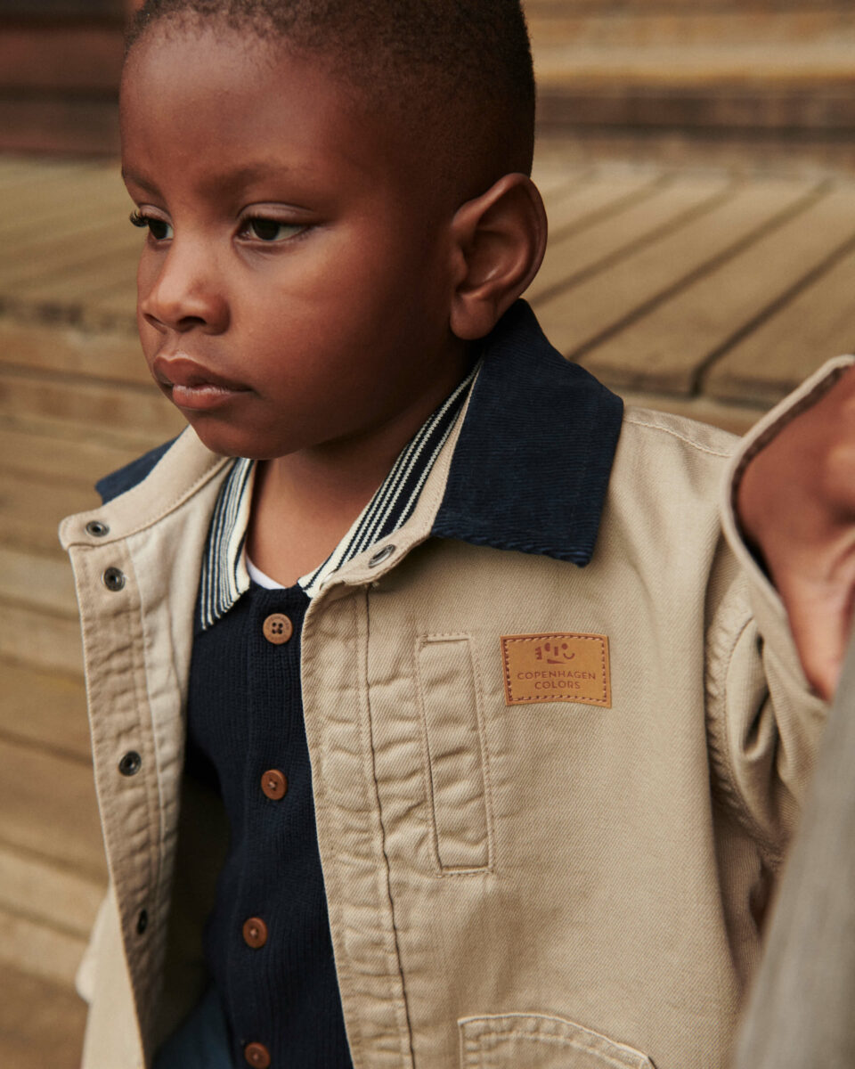 Copenhagen Colors - Jakke - Twill - Beige Combi - Billede 4