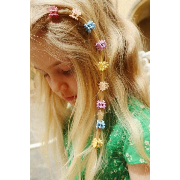 Blomster hårspænder fra Konges Sløjd