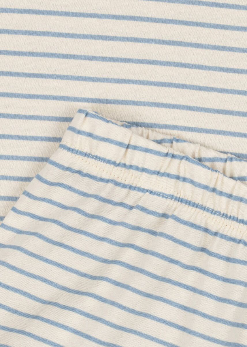 Konges Sløjd - T-shirt og Shorts- Famo - Stripe Blue - Billede 4