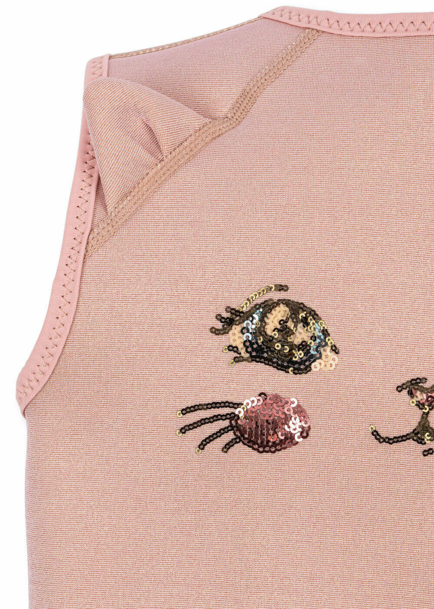 Konges Sløjd - Svømmevest - Kitty - Powder Pink - Billede 4