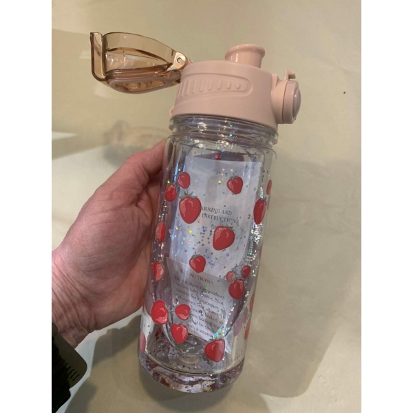 Konges Sløjd drikkedunk med jordbær