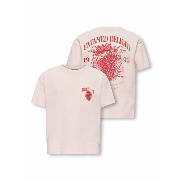Kids Only t-shirt jordbær