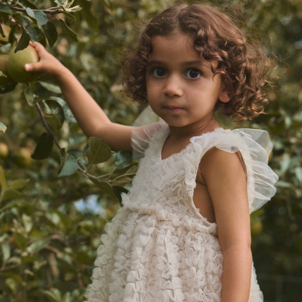 Lil' Atelier - Kjole - Fauna Tulle - Pumice Stone