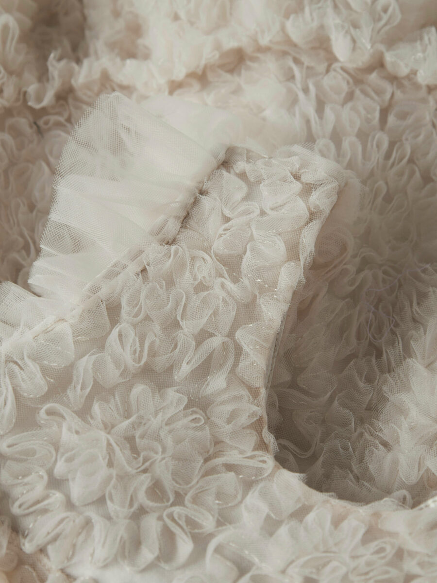 Lil' Atelier - Kjole - Fauna Tulle - Pumice Stone - Billede 5