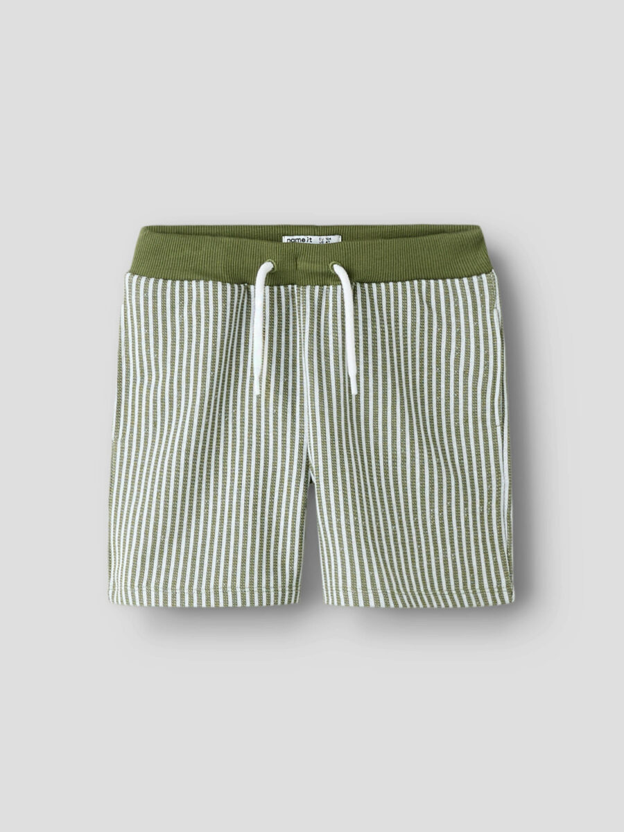 Name It stribet shorts grøn