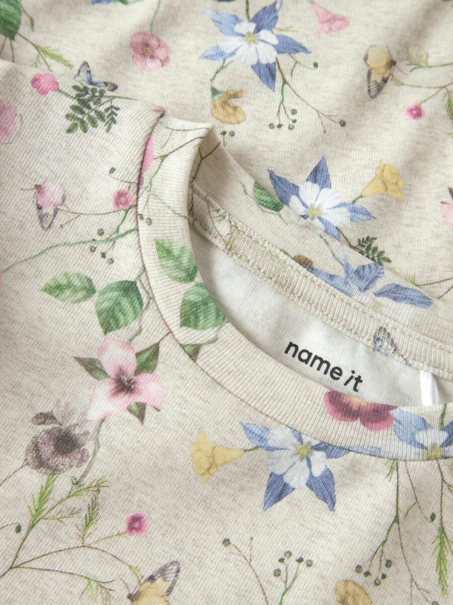 Name It - Bluse - Falca - Peyote Melange - Billede 3