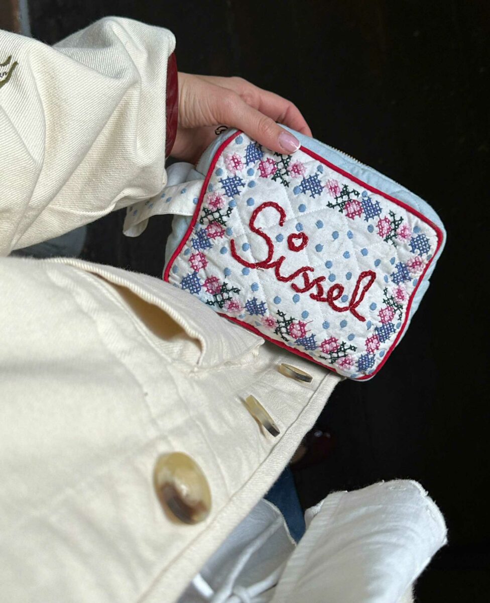 Sissel Edelbo - Kosmetiktaske - Yara - Baby Blue - Billede 2