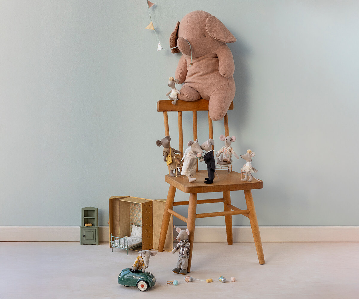 Maileg - Brudepar i æske - Mor og far mus - Billede 2