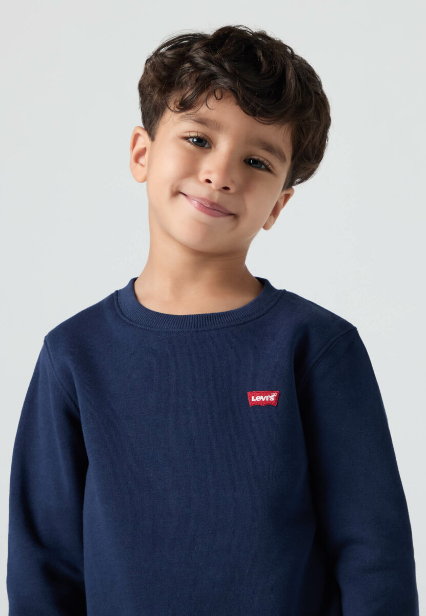 Levis - Sweatshirt - Mini Logo Crewneck - Blue - Billede 2