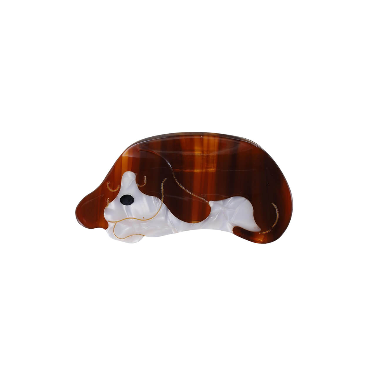 By Stær - Hårklemme - Bassethund - Billede 2