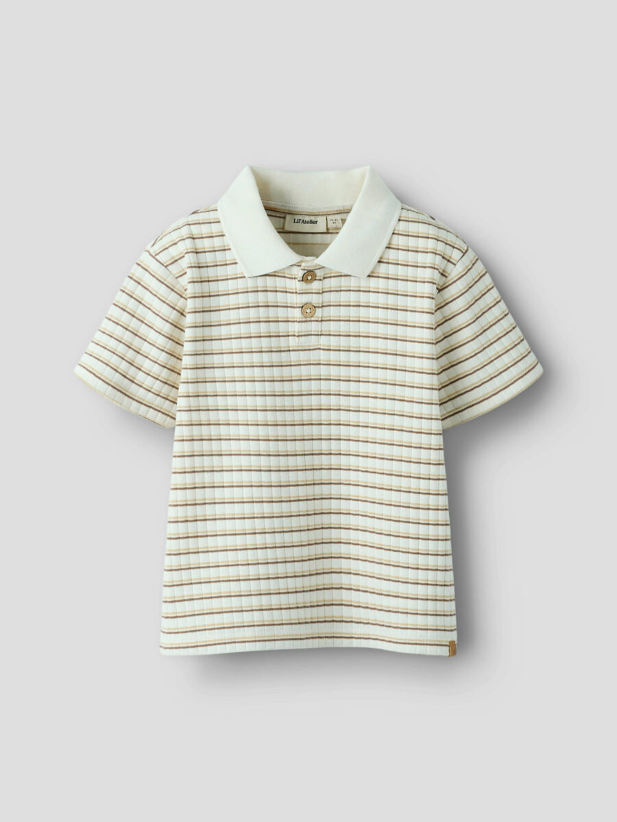 Lil' Atelier rib polo
