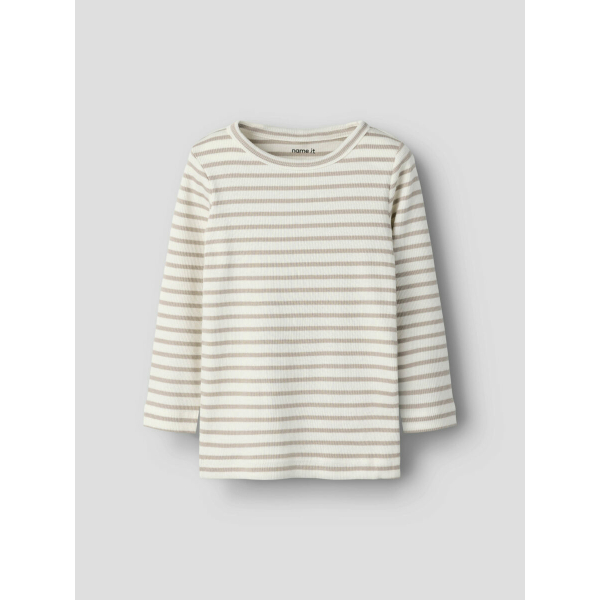 Name It stribet rib bluse