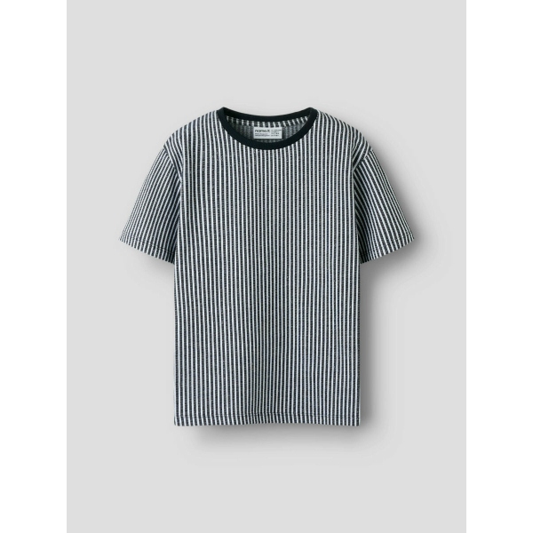 Name It blå stribet t-shirt