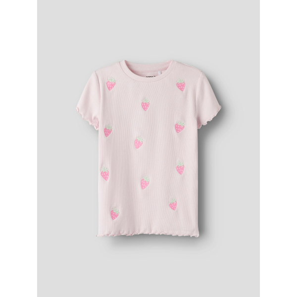Jordbær t-shirt fra Name It