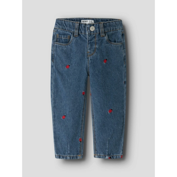Name It mariehøne broderi jeans