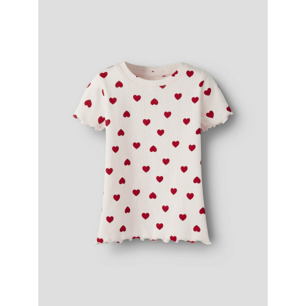 Name It hjerte rib t-shirt