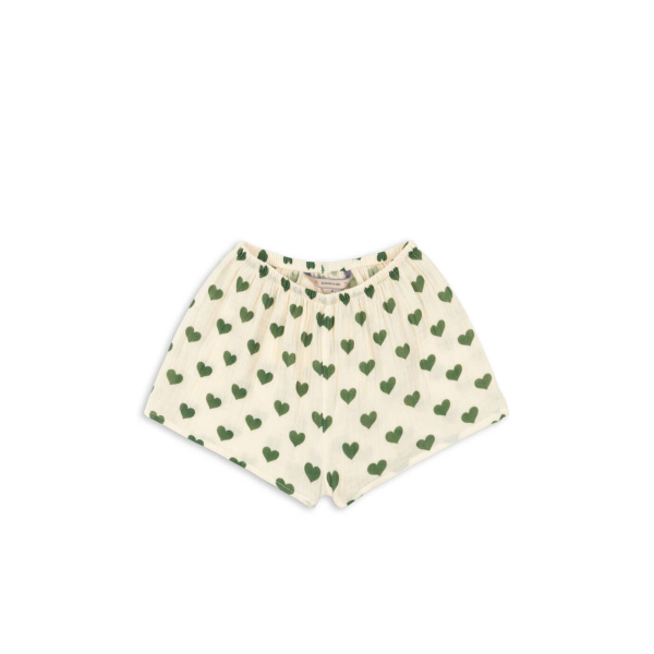 Konges Sløjd shorts med grønne hjerter