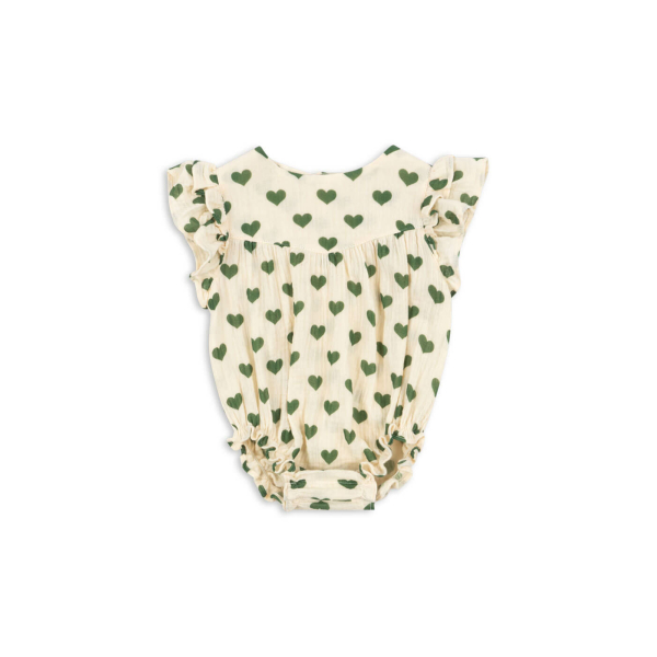 Konges Sløjd romper med grønne hjerter