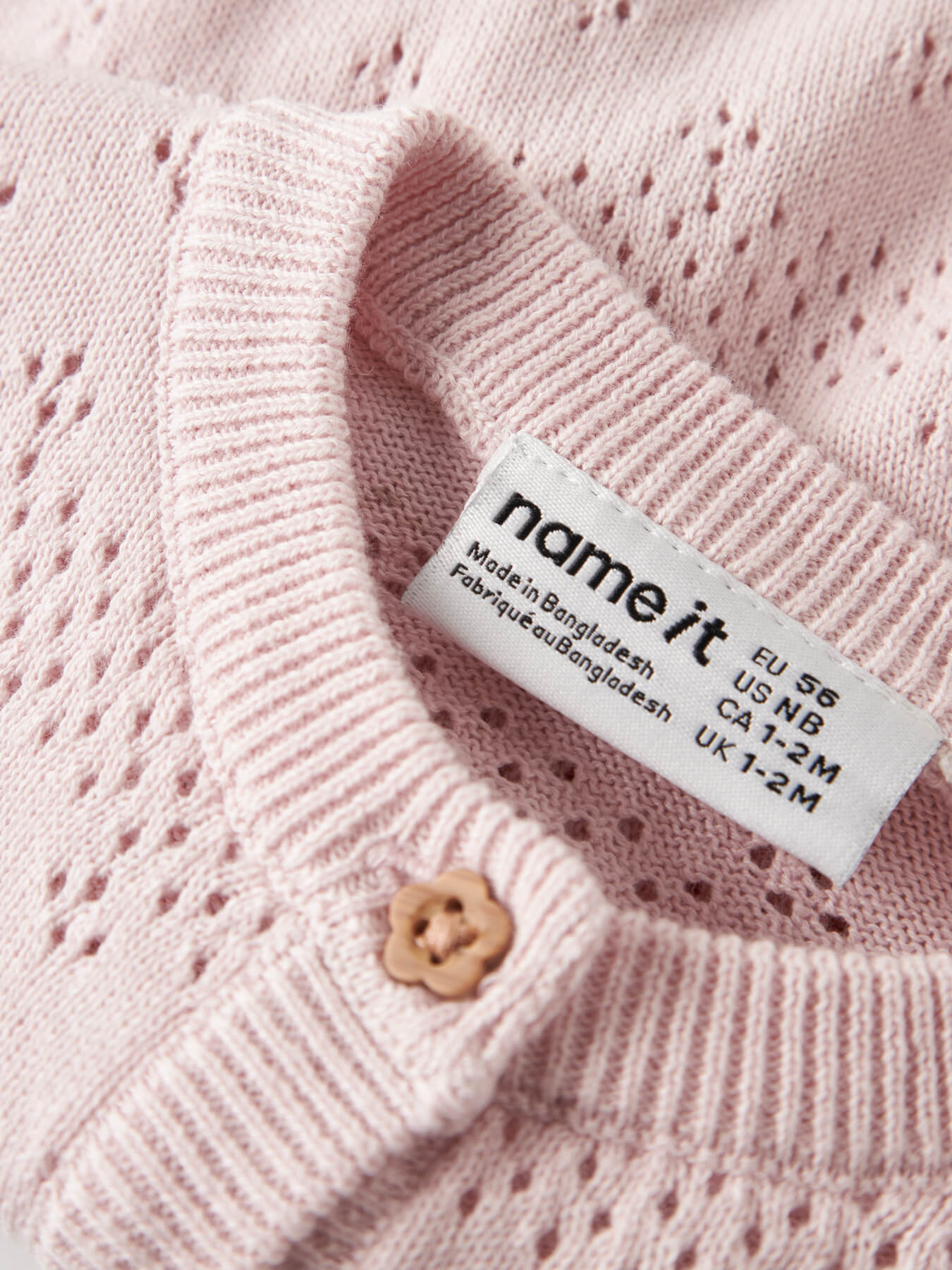 Name It - Cardigan - Kecia - Lotus - Billede 2