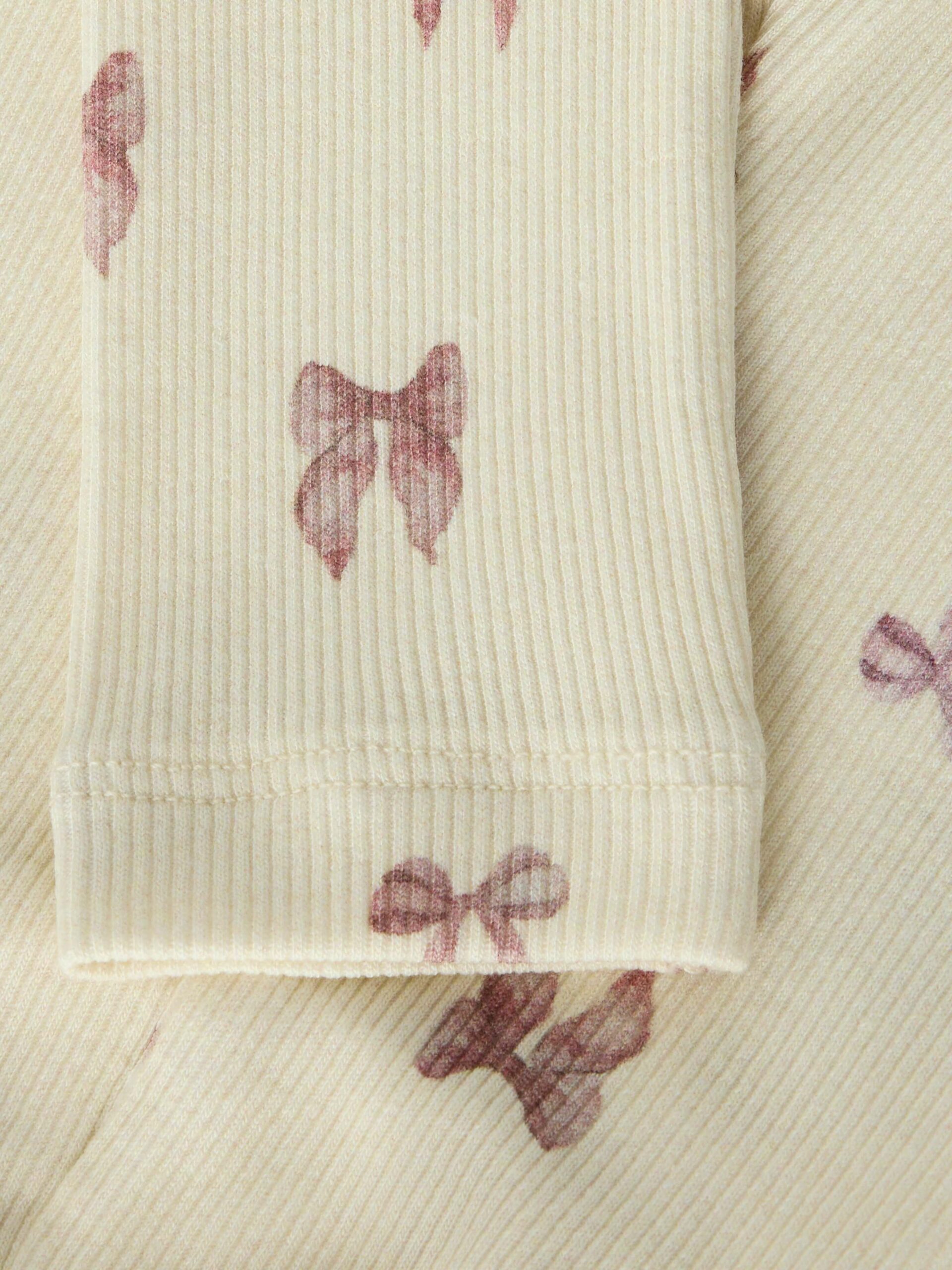 Lil' Atelier - Leggings - Gavo Efi - Turtledove Bow - Billede 3