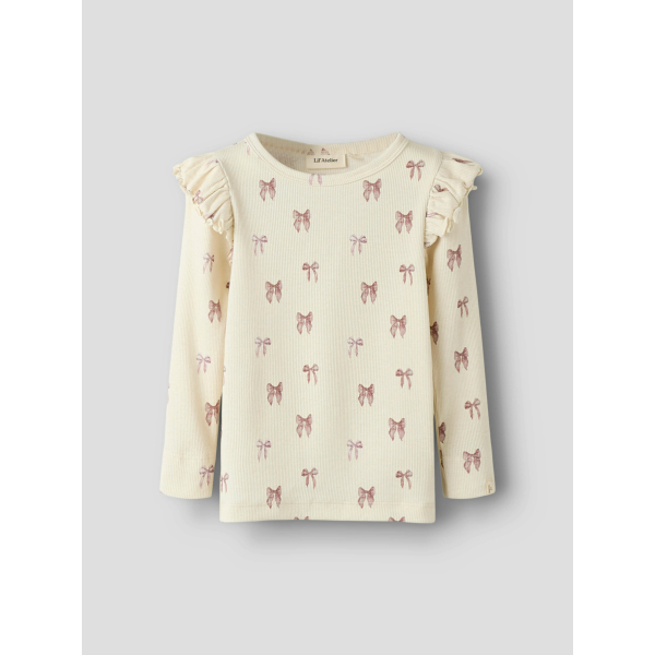 Lil' Atelier - Bluse - Gavo Eko - Turtledove Bow