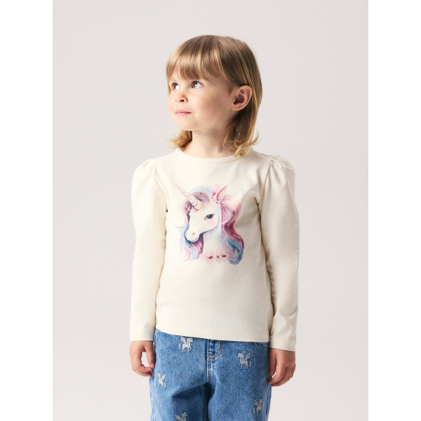 Unicorn bluse til pige