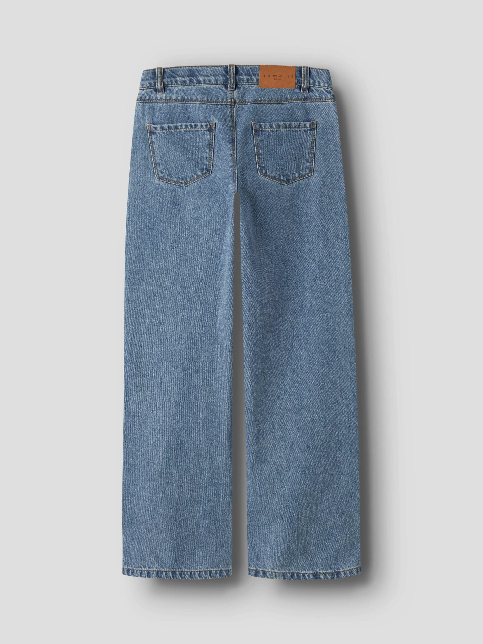 Name It - Jeans - Rose Wide Decor - Medium Blue Denim - Billede 5