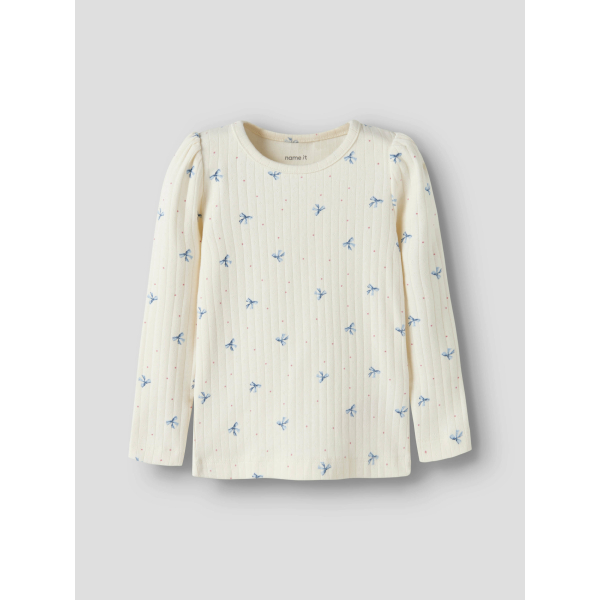Name It bluse med sløjfer