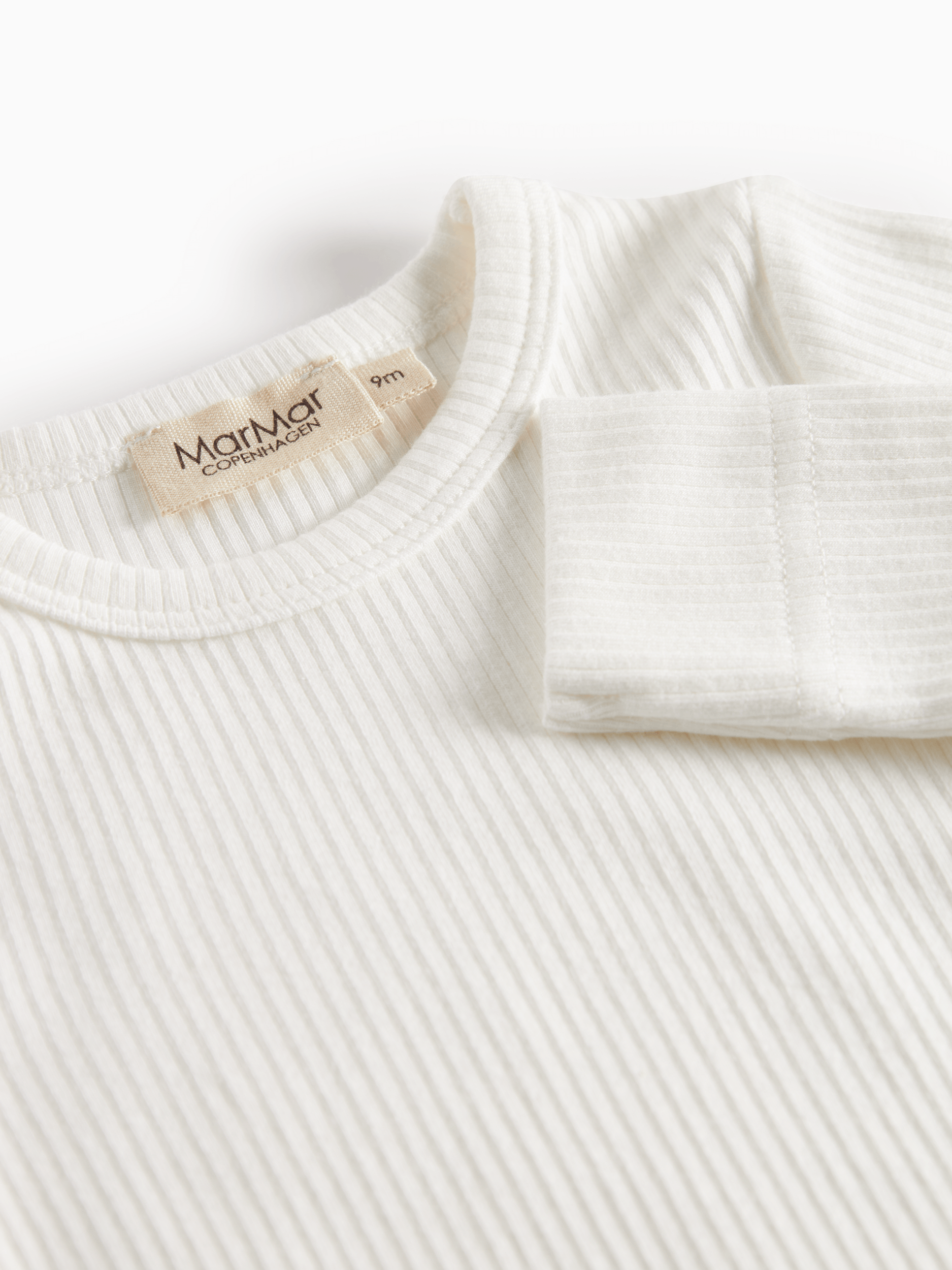 Marmar Copenhagen - Body - Rib - Plain - Gentle White - Billede 3