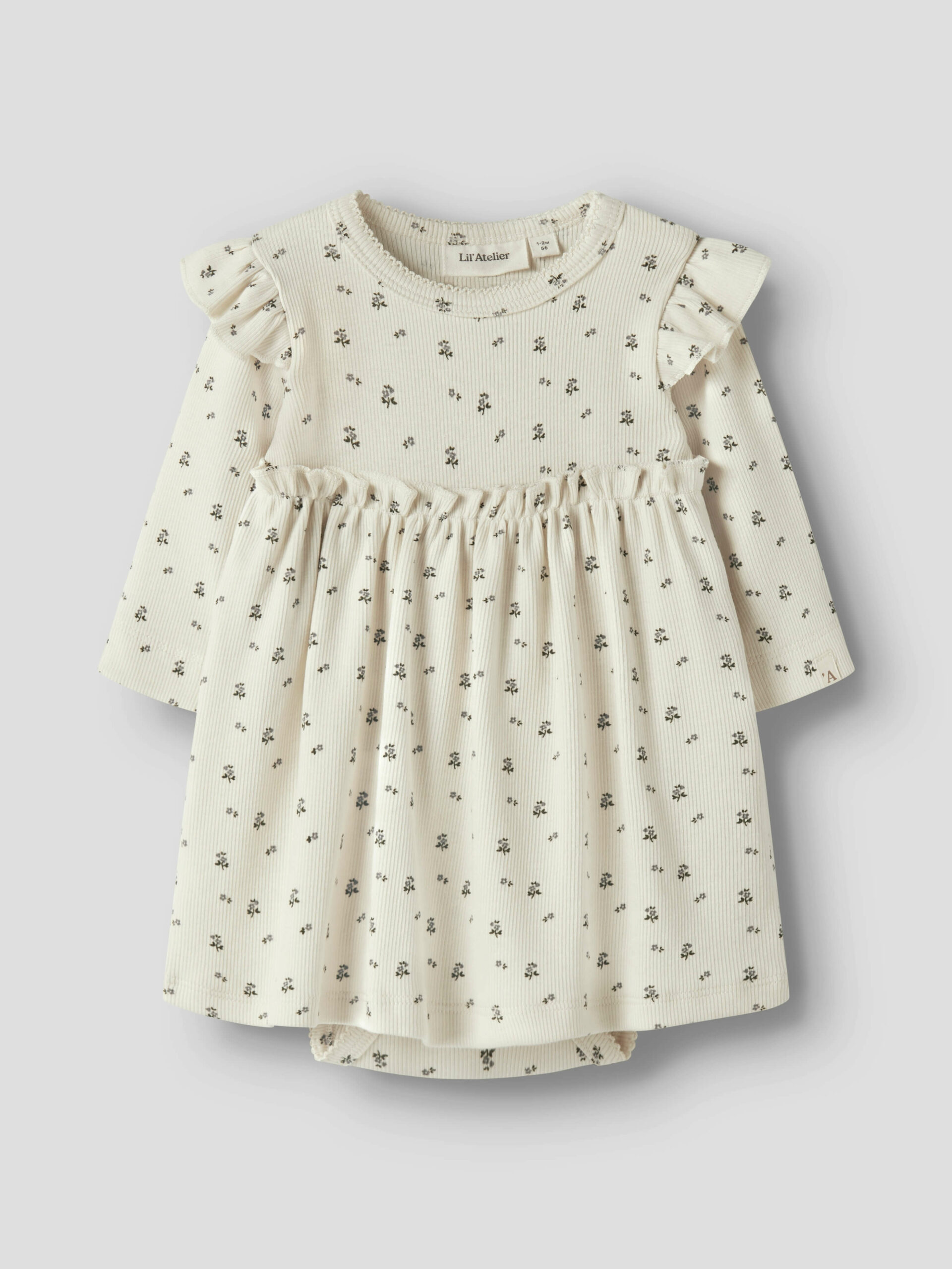 Lil Atelier body kjole Blue Flower