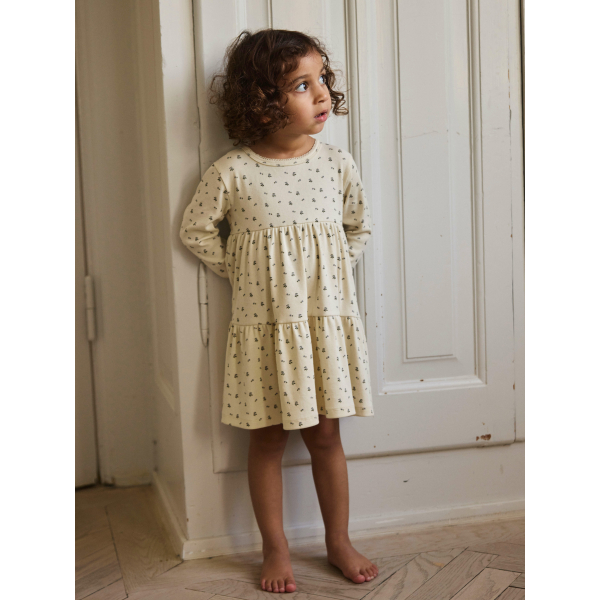 Lil Atelier kjole Blue Flower