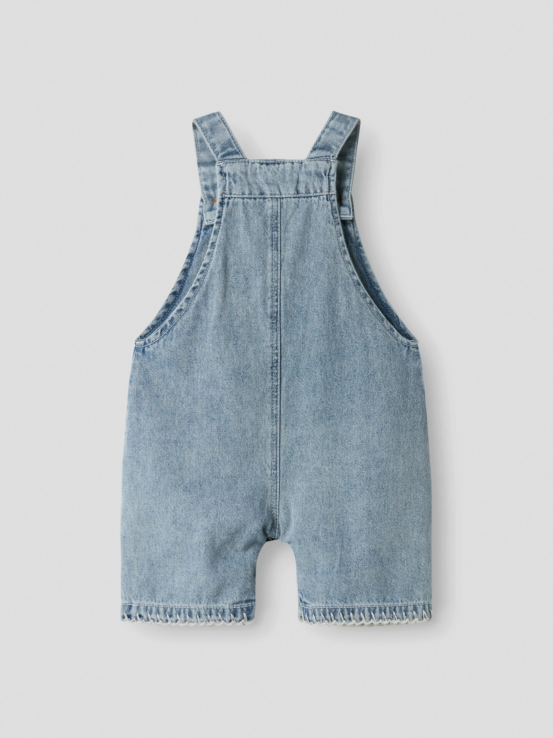 Lil' Atelier - Short Overall - Funda 4331 - Medium Blue Denim - Billede 2