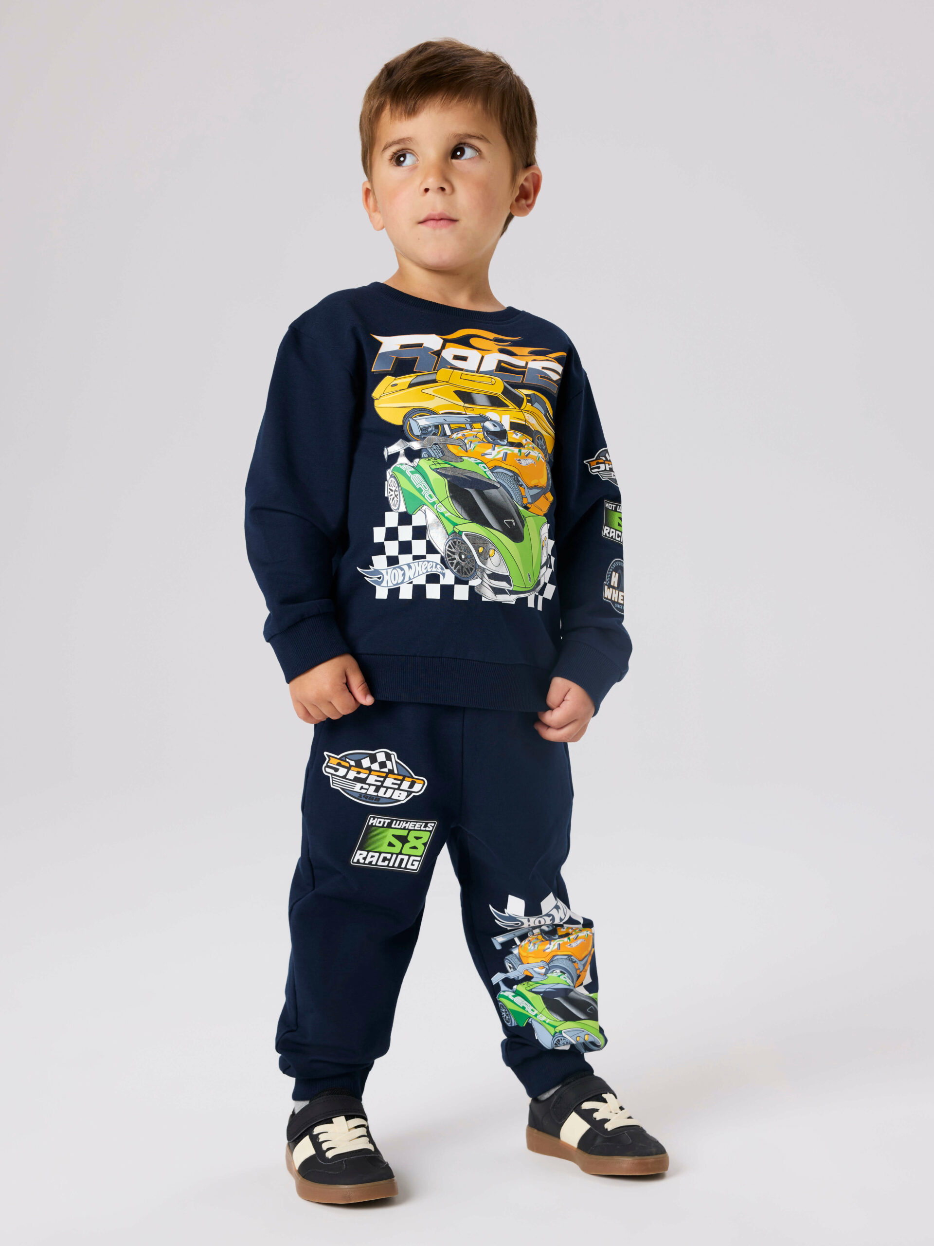 Name It - Sweatshirt - Jerry Hotwheels - Navy Blazer - Billede 5