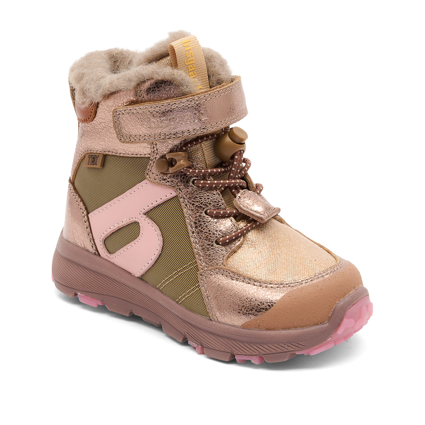 Bisgaard - Vinterstøvle med TEX - Marlon - Rose Gold