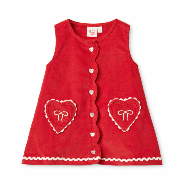 Flöss - Kjole - Carol - Poppy Red