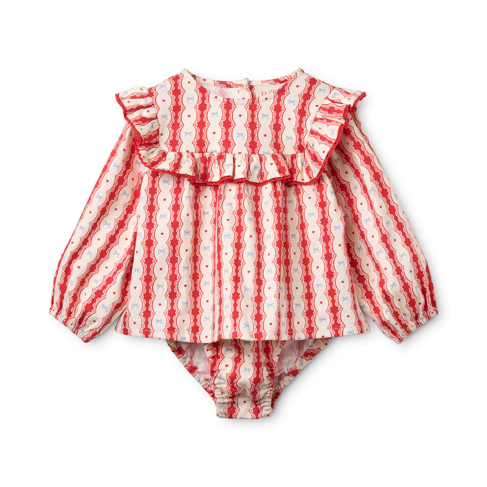 Flöss - Romper - Joy - Lace Stripe