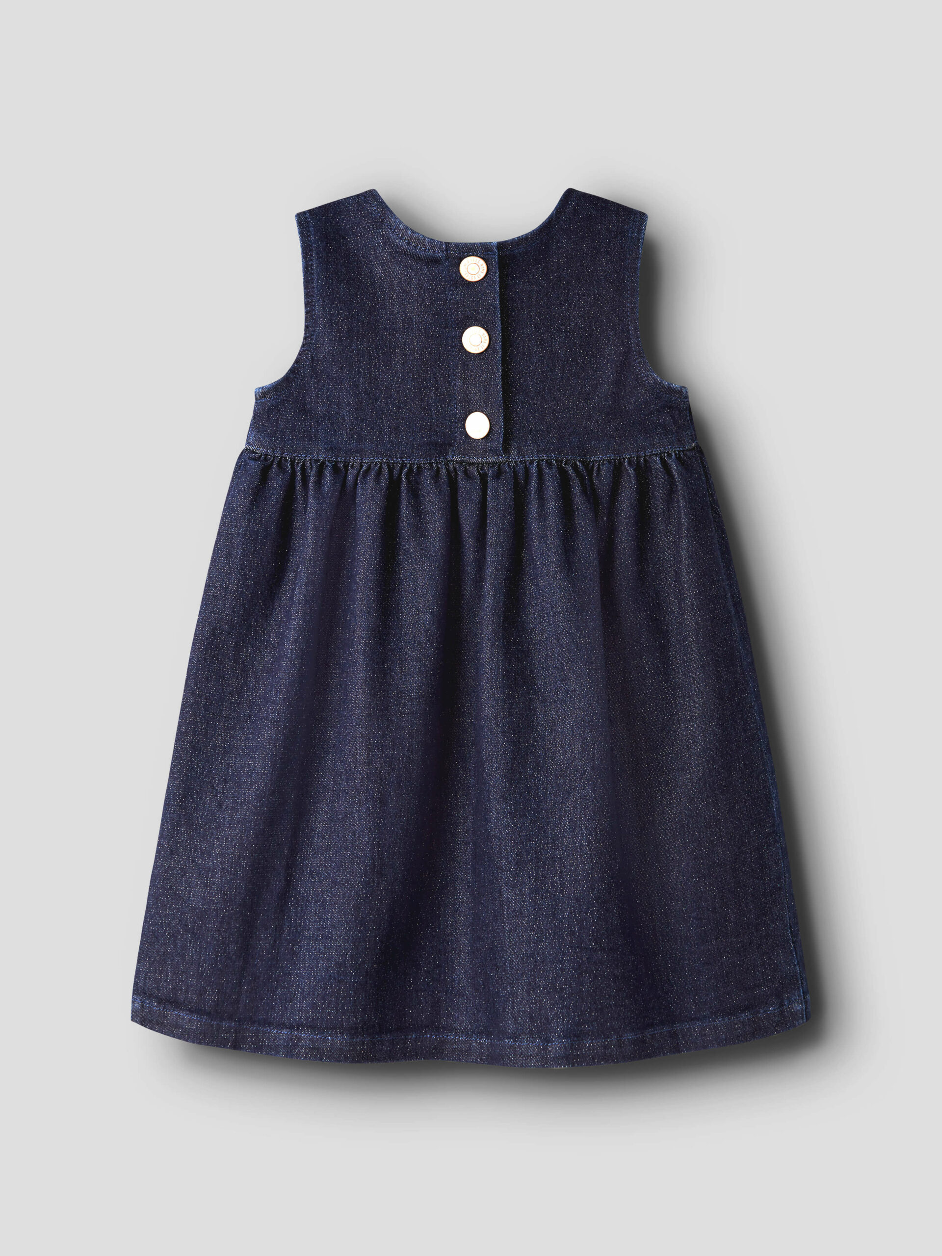 Name It - Kjole - Ella - Dark Blue Denim Glitter - Billede 2