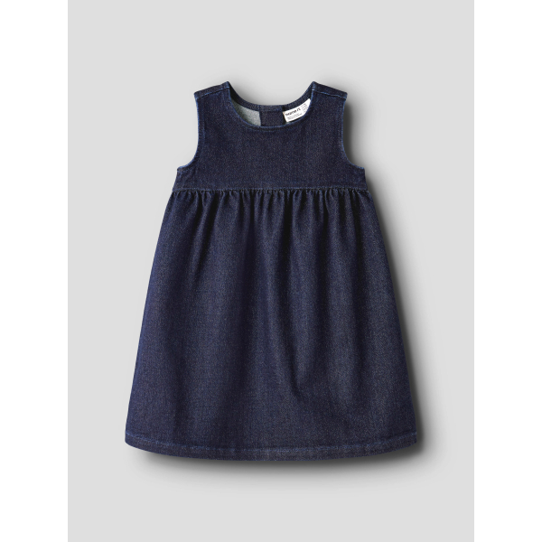 Name It - Kjole - Ella - Dark Blue Denim Glitter